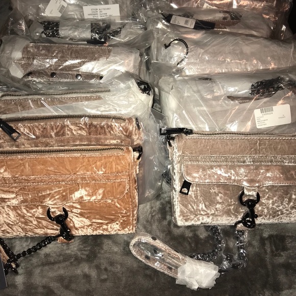 FALL SALE! REBECCA MINKOFF MINI MAC IN SILVER AND ROSE!! - Picture 2 of 8